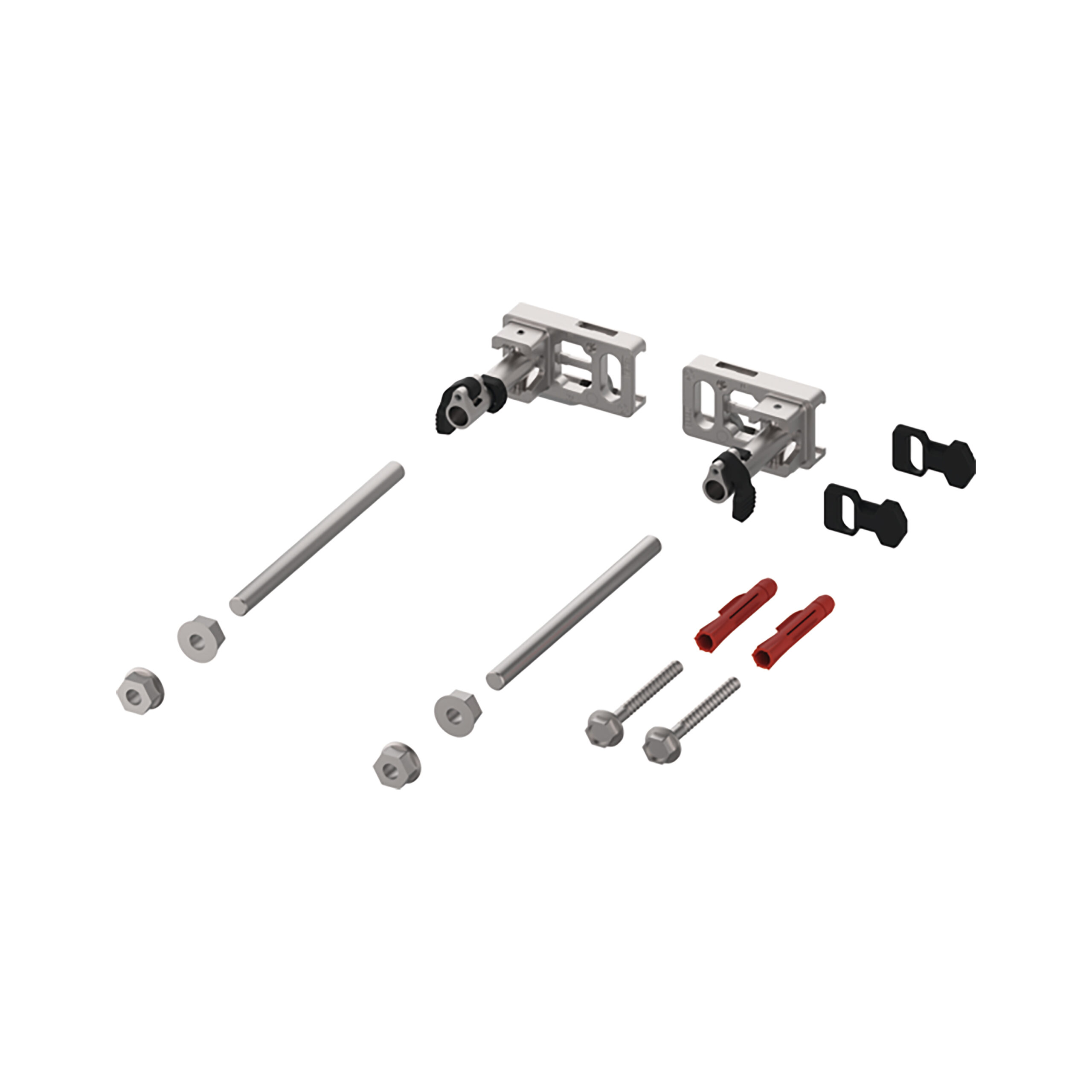 9380014.jpg TECEPROFIL MODULE FIXATION - WITH DEPTH ADJUSTMENT AND QUICK RELEASE - Image 1