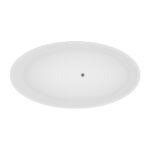 BAIGNOIRE AUTOPORTANTE ADONISM AVEC JETS D'HYDRO MASSAGE (190X96X82CM) - BLANCHE – Image 3