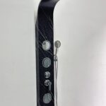 DOUCHE PANEL MARBLE MATTET BLACK