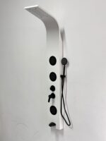 DOUCHE PANEL MATTET WHILE ALL BLACK ACCESSORY