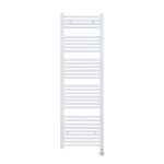 TOWEL RADIATOR ELECTRIC ON 220V WHITE 27 BAR 1800X550 - 900W