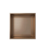 ALONI WALL NICHE (300X300X70MM) - BRUSHED COPPER - Image 2