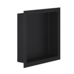 ALONI WALL NICHE (300X300X70MM) - MATT BLACK