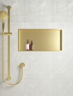 ALONI WALL NICHE (300X600X70MM) - BRUSHED GOLD - Image 3