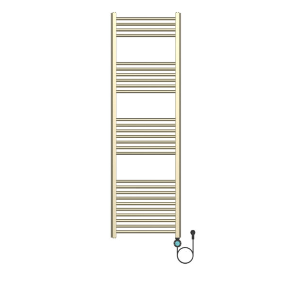 BELRAD ELECTRIC TOWEL DRYER – WITH DIGITAL PROGRAMMABLE THERMOSTAT – SMART WIFI - RIGHT CONNECTION – 700W – 1600X500 MM – BRUSHED GOLD