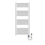 BELRAD ELECTRIC TOWEL DRYER – WITH DIGITAL PROGRAMMABLE THERMOSTAT – SMART WIFI - RIGHT CONNECTION – 700W – 1200X500 MM – STAINLESS STEEL BRUSHED