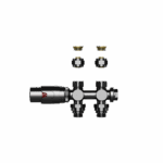 RADIATOR VALVE – DESIGN – THERMOSTATIC – WALL AND FLOOR CONNECTION – 1/2MX16/2 M30 – GUNMETAL