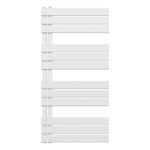 HANDDOEK RADIATOR LINKS AANSLUITING/COMB- WIT 1200X600-681W