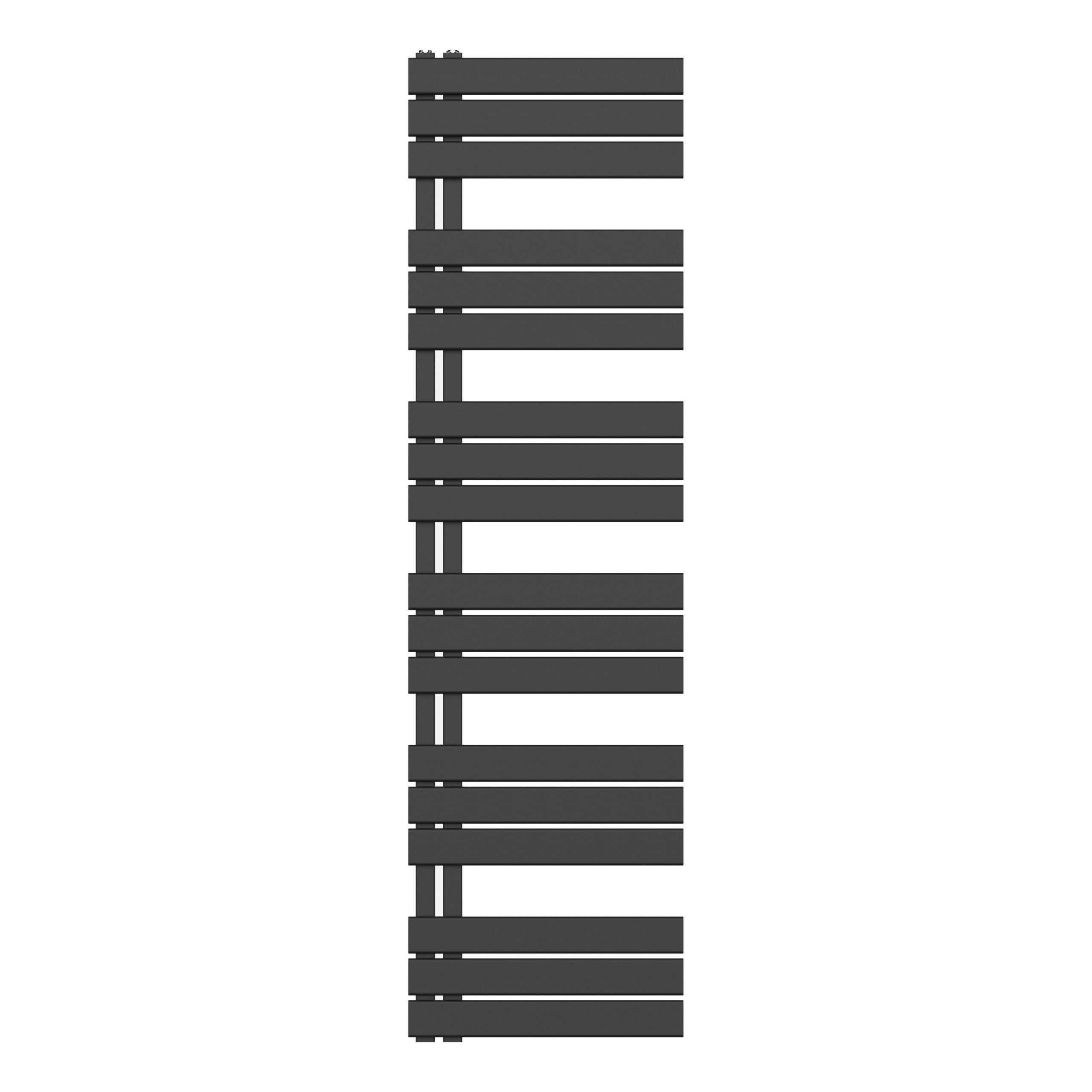 BUCZ1800500.jpg HANDDOEKRADIATOR LINKS AANSLUITING/COMB- ZWART 1800X500-890W - Image 1