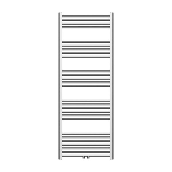 BELRAD TOWEL RADIATOR - LEFT-RIGHT/CENTER CONNECTION - 557 WATT - 1600X600 CM - BRUSHED STAINLESS STEEL
