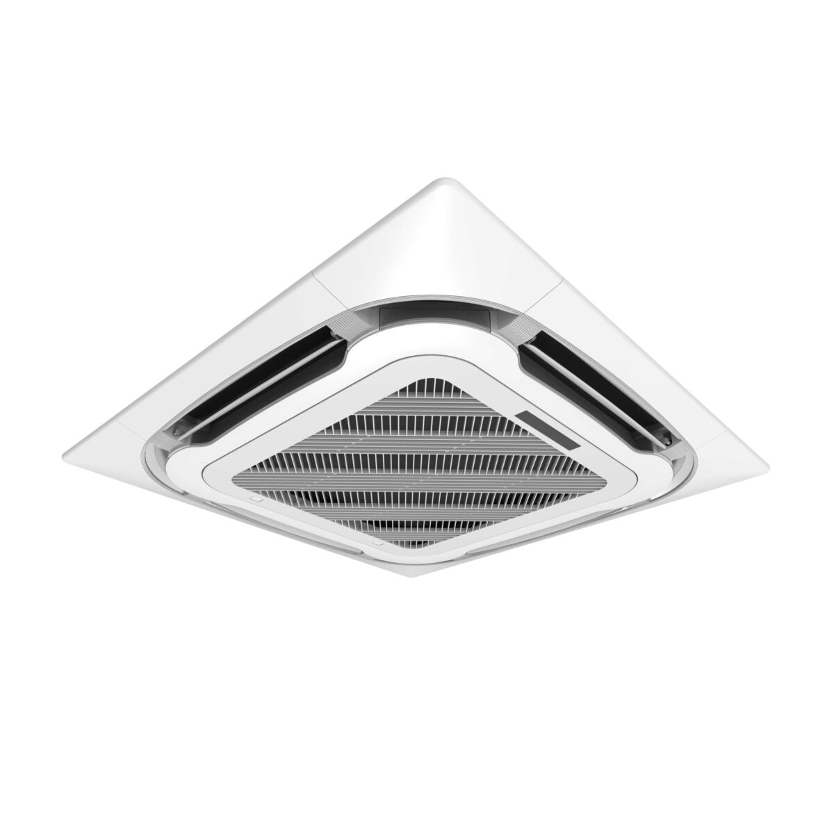 CLIMATISEUR AUX MULTI SPLIT CASSETTE - UNITÉ DE PLAFOND - REFROIDISSEMENT ET CHAUFFAGE - 18000 BTU - 5,2 KW - BLANC – Image 2