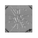 AUX MULTI SPLIT CASSETTE AIR CONDITIONER - CEILING UNIT - COOLING AND HEATING - 12000 BTU - 3,5KW - R32 - WHITE - Image 5