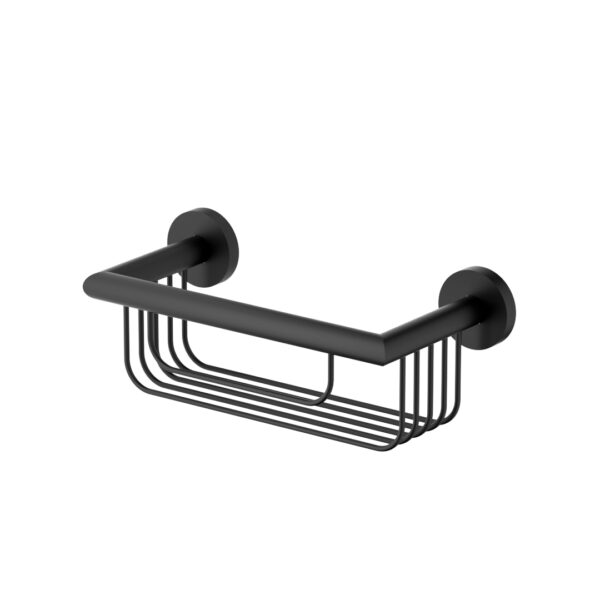 ALONI SHOWER RACK (30CM) -MAT BLACK
