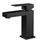 ALONI CHAN WASH BASIN MIXER SQUARE - MAT BLACK