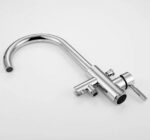 ALONI FREESTANDING BATH MIXER TAP WITH HAND SHOWER - GUNMETAL GREY - Image 6