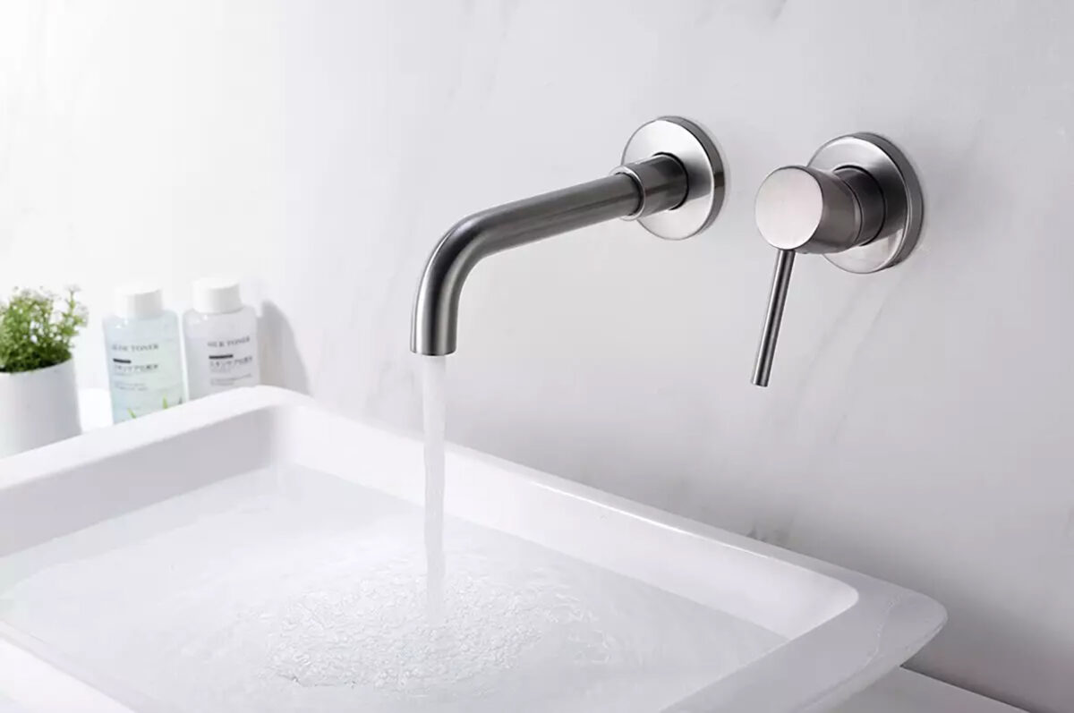 ALONI INGEBOUWDE WASTAFEMKRAAN - GUNMETAAL GRIJS - Afbeelding 4