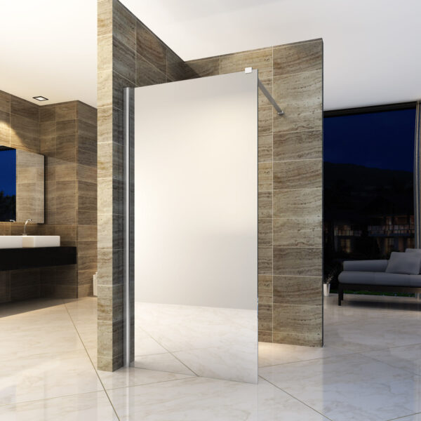 ALONI WALK-IN SHOWER WALL MIRROR GLASS 8MM (140X200CM)