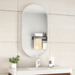 ERFU MIRROR LED ANTI FOG W50XH100CM STAINLESS STEEL