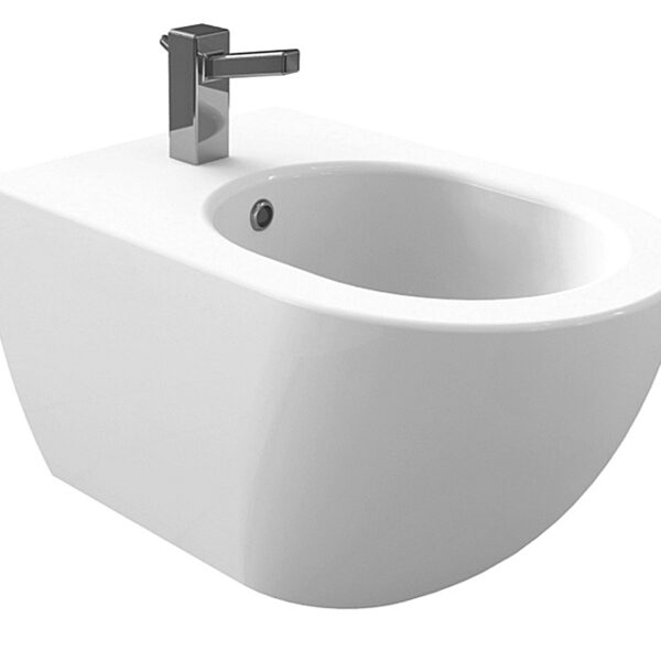 HANGING BIDET WITH HIDDEN MOUNTING - WHITE