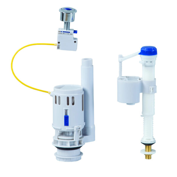 DOUBLE RINSING MECHANISM WITH CABLE