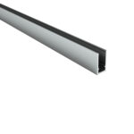 ALONI WALL PROFILE FOR SHOWER PANEL - 200 CM - CHROME - Image 2