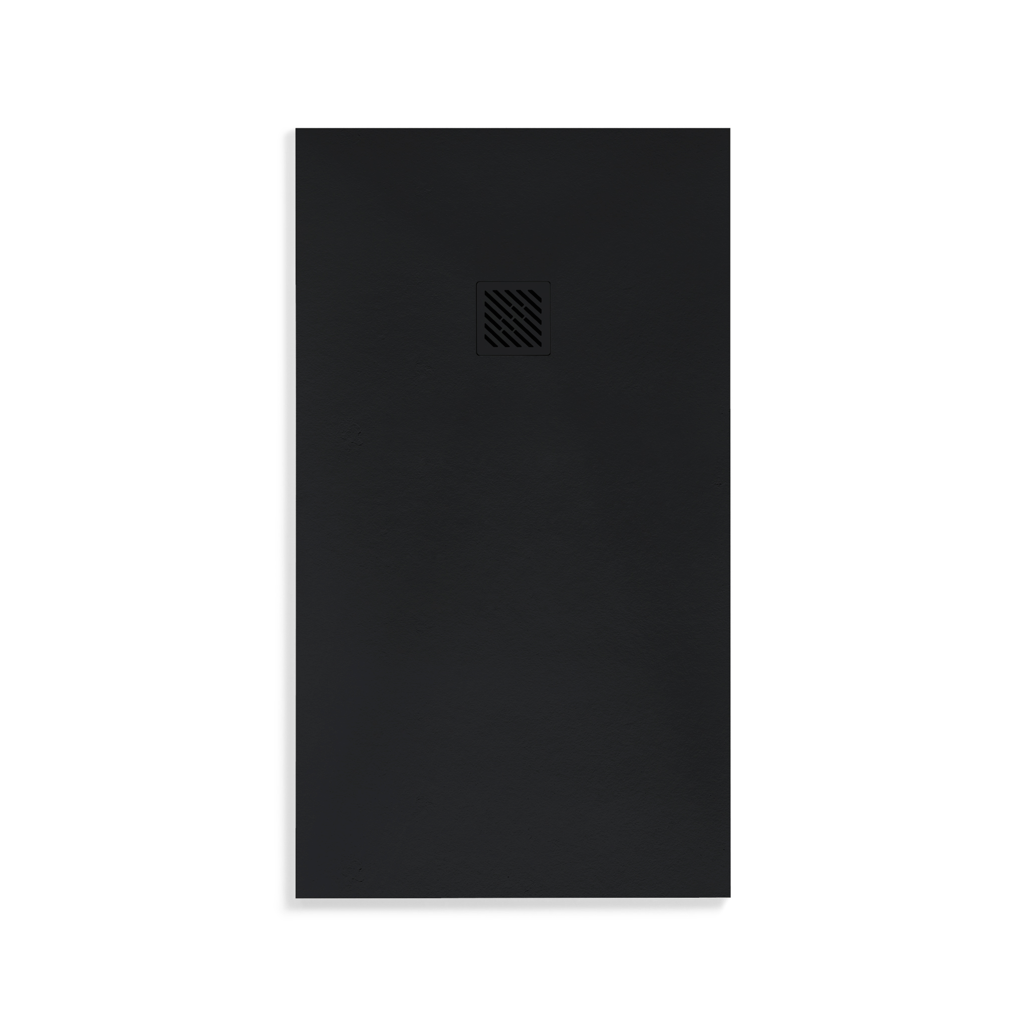 SL812Z-2.jpg ALONI MADISON SHOWER TRAY - COMPOSITE - 140X90X3CM - MATT BLACK - Image 1