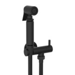 ALONI DESIGN BIDET AND TOILET TAP - COLD WATER - HAND SHOWER - SHOWER HOSE - HOLDER - MATT BLACK