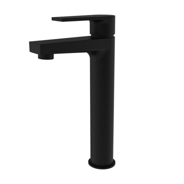 CREAVIT SHARP RAISED WASHBASIN TAP -MAT BLACK