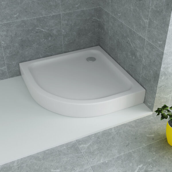 ALONI QUADRANT ACRYLIC SHOWER TRAY (100X100X15CM)
