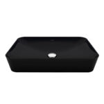 CREAVIT ULTRA CERAMIC COUNTERTOP BASIN (60X40CM) - MATT BLACK