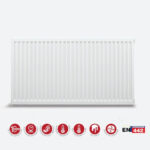 ERFU PANEL RADIATOR 60X80 CM - TYPE 22 - N/A WATT - WHITE RAL 9016