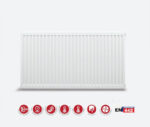 RADIATEUR À PANNEAU ERFU 50X100 CM - TYPE 22 - 1494 WATTS - BLANC RAL 9016