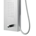 ALONI THERMOSTATIC SHOWER PANEL - MATT CHROME - Image 3