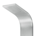 ALONI THERMOSTATIC SHOWER PANEL - MATT CHROME - Image 2