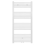 TOWEL RADIATOR CENTER CONNECTION WHITE 1200X400-458 WATT