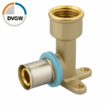 ERFU MULTILAYER CRIMP FITTING – SINGLE FEMALE CYLINDER HEAD 16 MM X 1/2" – PRESS FITTING DVGW CERTIFIED, MULTI-PROFILES U/H/TH