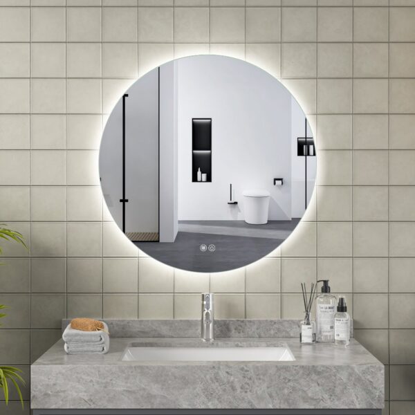 ERFU MIRROR LED ANTI FOG Φ80CM