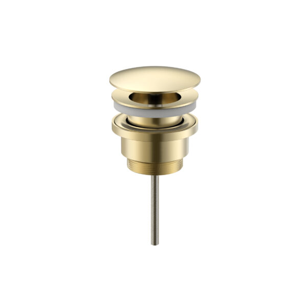 UNIFORMA DRAIN PLUG – ALWAYS OPEN – BRUSHED GOLD