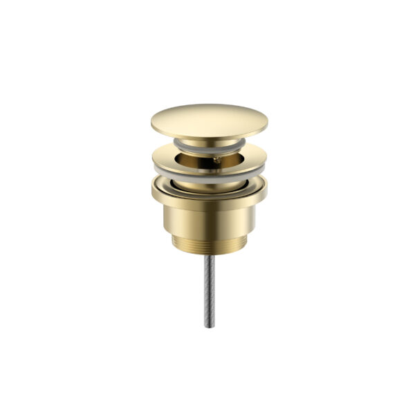 UNIFORMA DRAIN PLUG – CLICK WASTE – BRUSHED GOLD