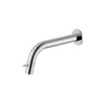 STRIA WALL-MOUNTED COLD WATER TAP – CUTTABLE SPOUT – REFINED RIBBED HANDLE – WITHOUT WASTE – CHROME