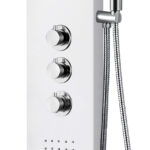 ALONI THERMOSTATIC SHOWER PANEL WHITE - Image 3