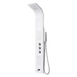 THERMOSTATIC SHOWER PANEL WHITE