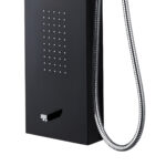 ALONI THERMOSTATIC SHOWER PANEL - BLACK - Image 3