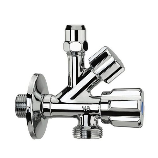 CLAPET D'ARRÊT D'ANGLE LAVABO LAVE-LINGE 11E AVEC CLAPET ANTI-RETOUR D902185