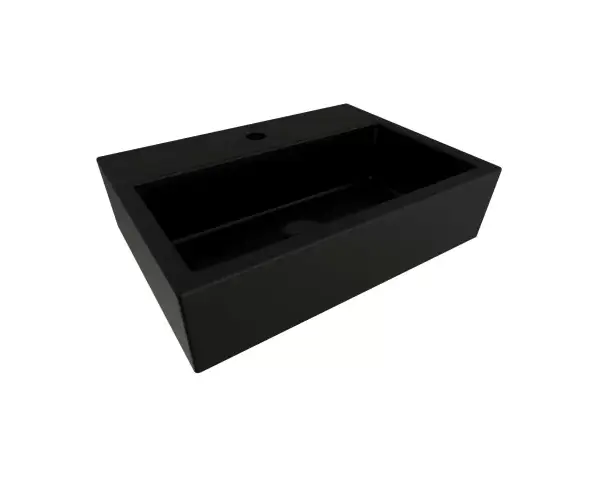 BOCCHI WASKOM ZWART MAT 60X42CM