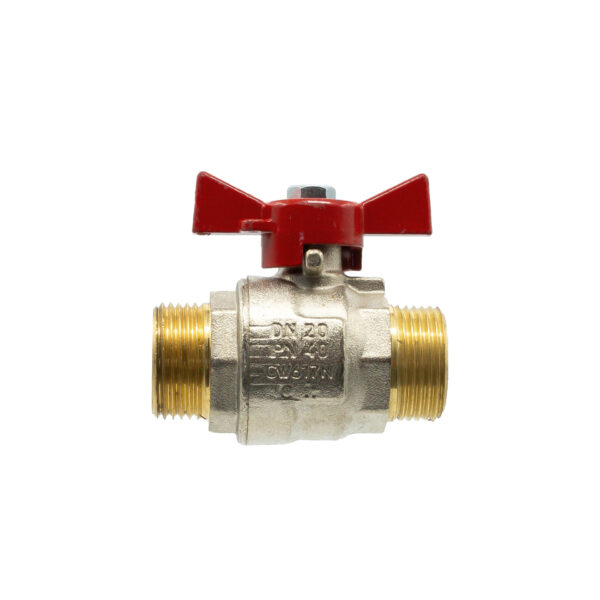 VANNE À SPHÈRE AVEC PAPILLON PASSAGE COMPLET 149 1/2MM