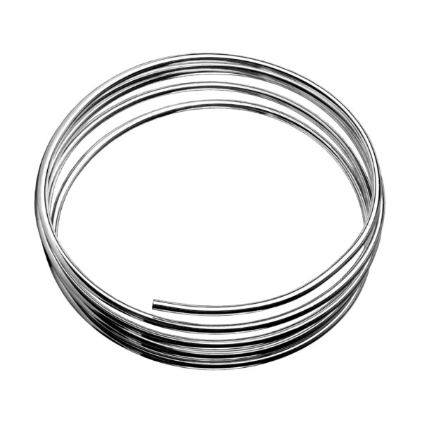 TUYAU CUIVRE CHROMÉ 'COQUILLE' 206 10MM 5M M04269