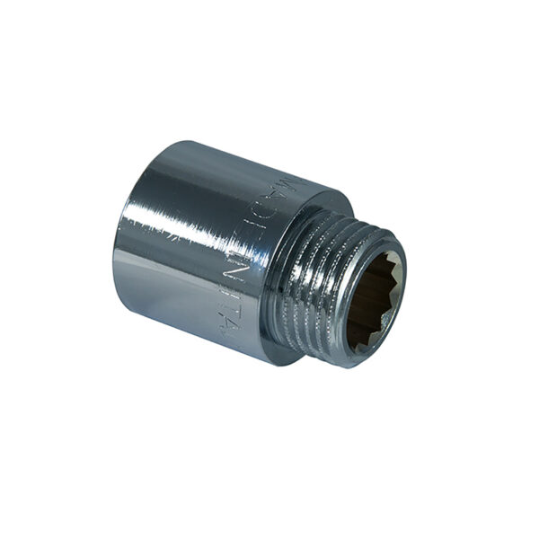 VERCHROOMD VERLENGSTUK 2529 3/4X30MM