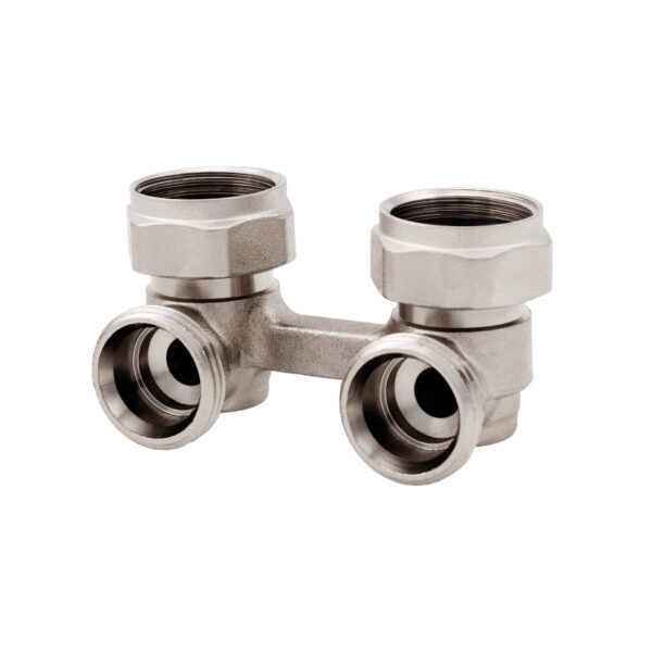 RACCORD MURAL H-BLOCK 315/DOUBLE CIRCUIT POUR RADIATEUR 3/4 EUROCONUS