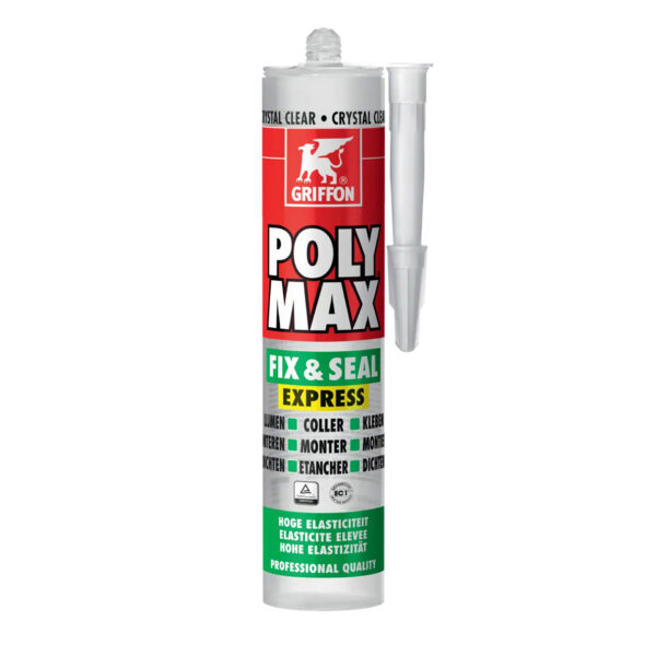 KIT COLLE DE MONTAGE ET SCELLANT SANS SOLVANT POLY MAX® 300GR
